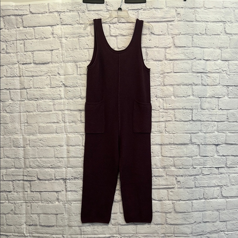 FREE PEOPLE BEACH burgundy Jumpsuit
